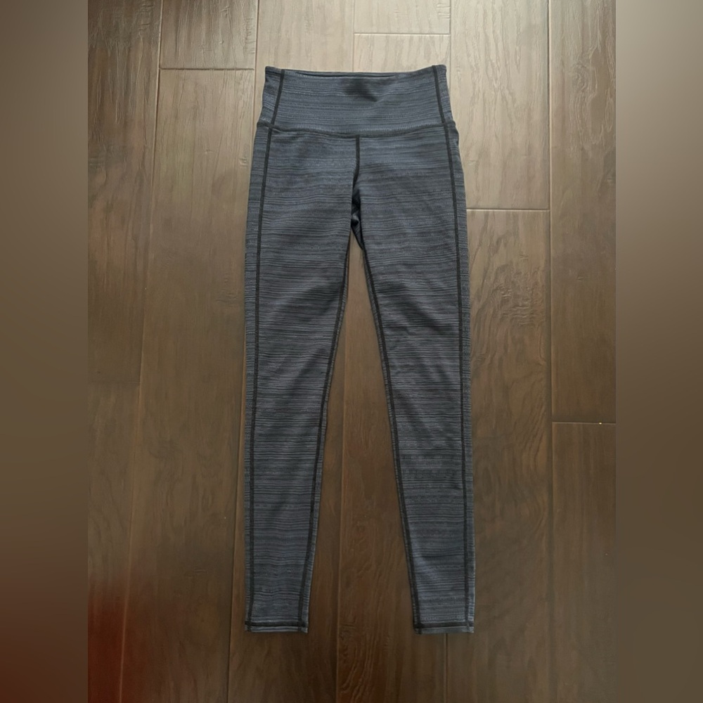 Athleta High Rise Jacquard Chaturanga Leggings